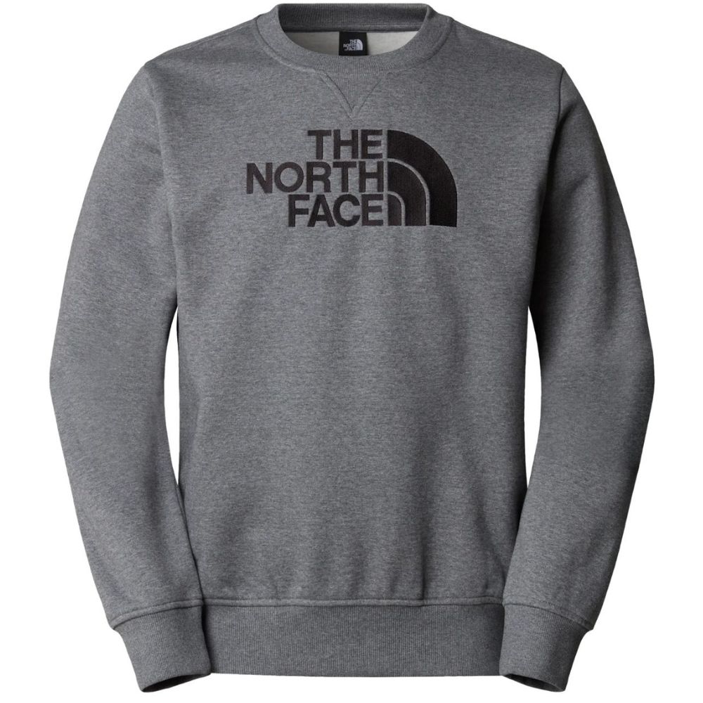 THE NORTH FACE MEN CREWNECK SWEATSHIRT GREY